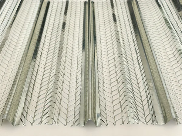 A rib lath laid flat on the table.